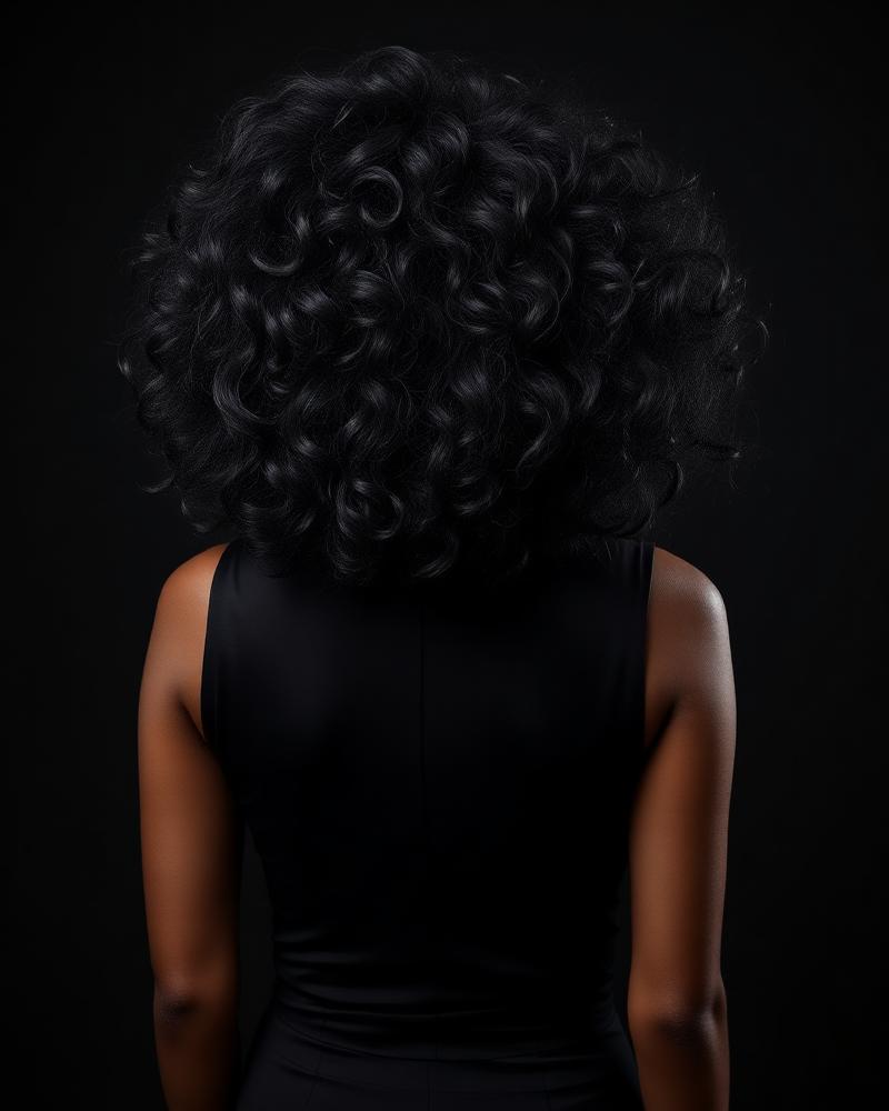14A 4x4 Jerry Curl Bob front view