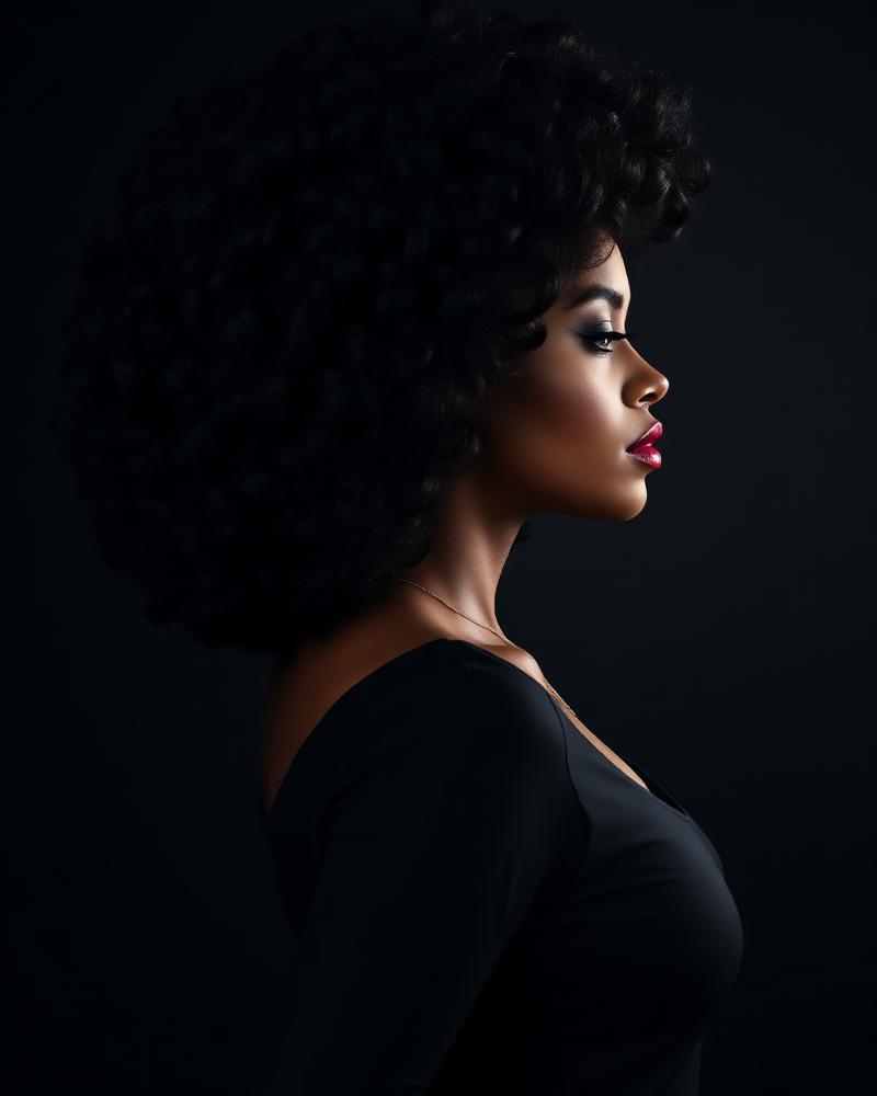 14A 4x4 Jerry Curl Bob side view