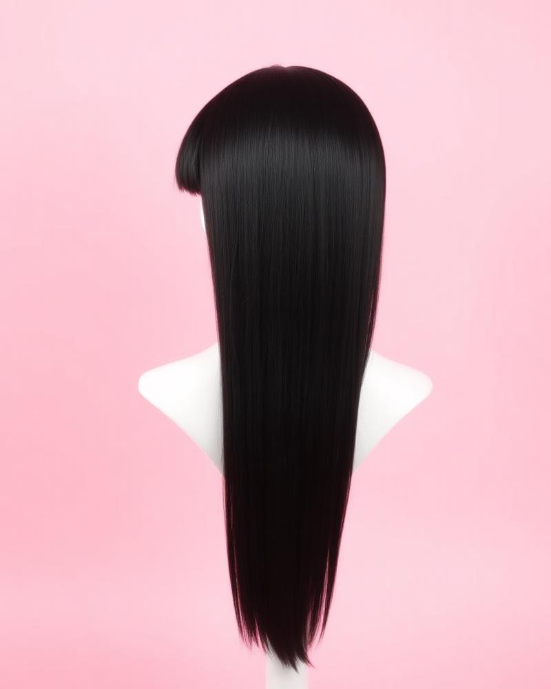13x4 Kinky Straight front view