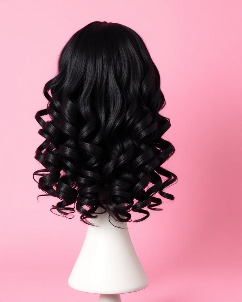 13A 13x4 Water Wave Lace Front front view