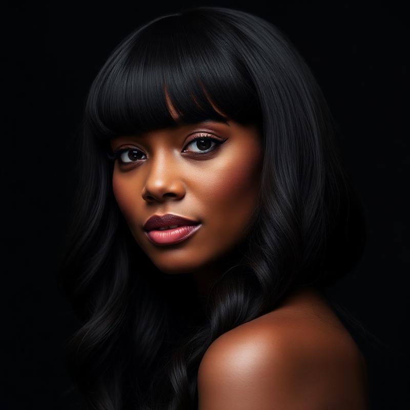 Straight Fringe Bob