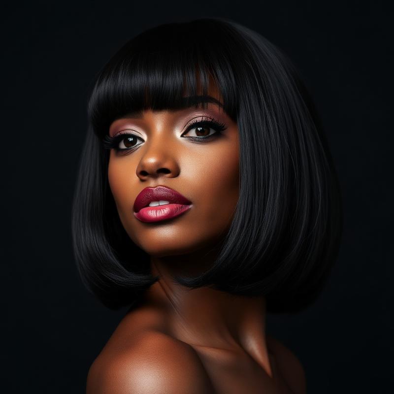 14A 13x4 Straight Bob — Natural #4